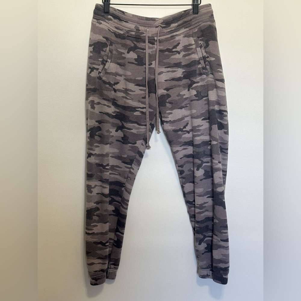Hard Tail Gray Camouflage Jogger Track Pants